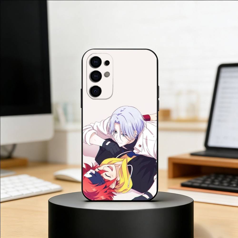S-SK8 ANime the InfinityS Phone Case Black Silicone Soft For Samsung S25,S24,S21,S22,S23,S30,Ultra,S20,Plus,Fe,Lite