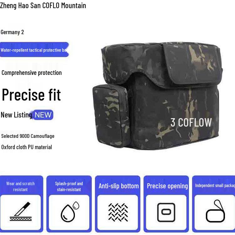 Clearance: ZhengHao DELTA De2max/De3pro Camouflage Handbag for Outdoor Power Supply Storage