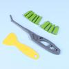 15 Pcs Caulking Tools For Tight Areas Bathroom Kitchen,Window,,Floor, Close-Area Sealant Silicone Caulking Finishing Tool