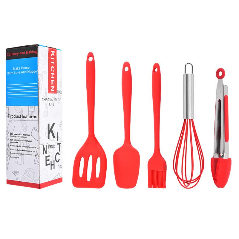 SMVP Silicone Baking and Cooking Utensil Double Set