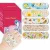 100pcs Band-Aid Cartoon Transparent Waterproof Breathable Hemostatic Patch Medical Invisible Band-Aid Wholesale Children's Wound