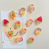 Funny Fruit Ice Cream Shape Fridge Magnets Refrigerator Magnetic Sticker For Photos Note Decorative Kitchen Accessories