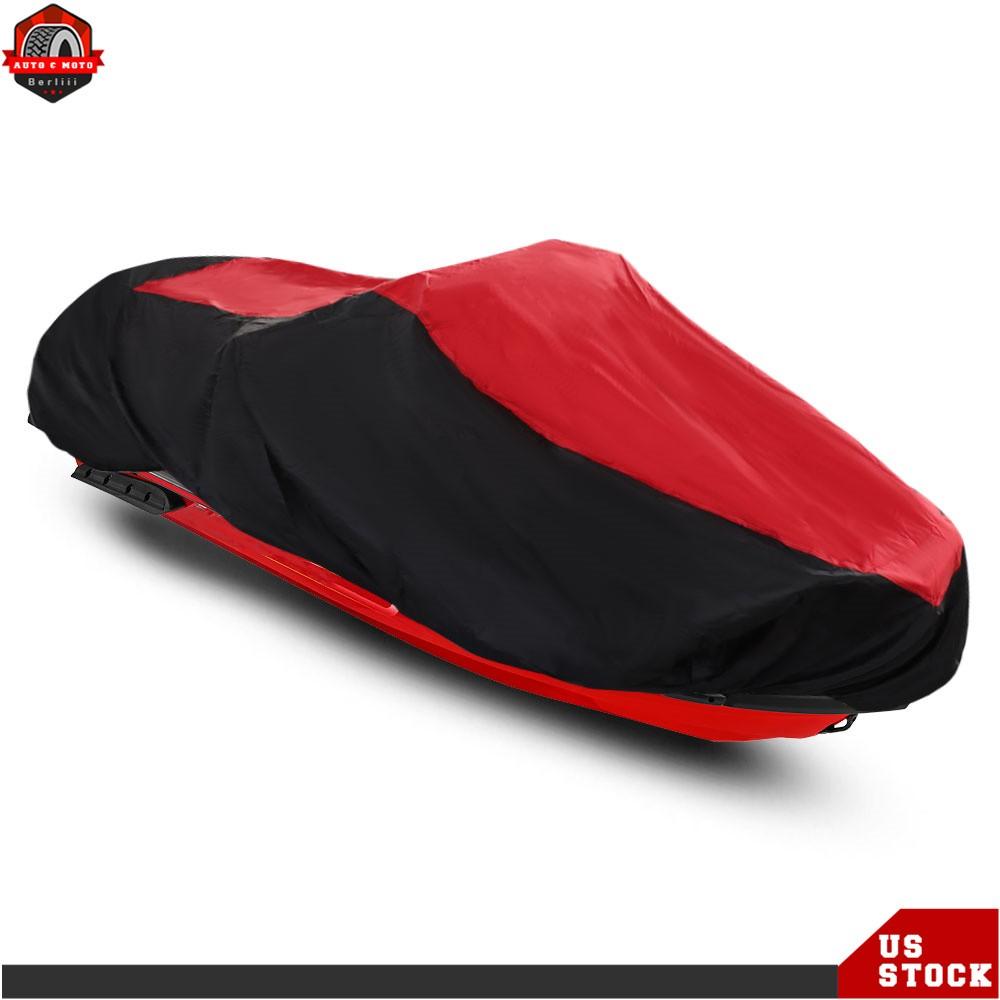 96"-145" Trailerable Jet Ski Cover 600D Waterproof Marine Grade Heavy Duty