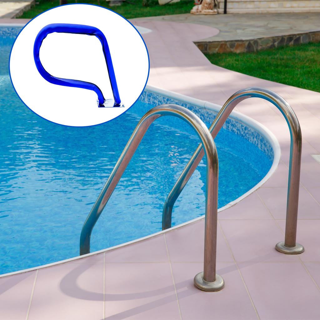 Durability Swimming Pool Handrails Protectors Slip Resistant Zippers Cover for Adults Children Safe Use