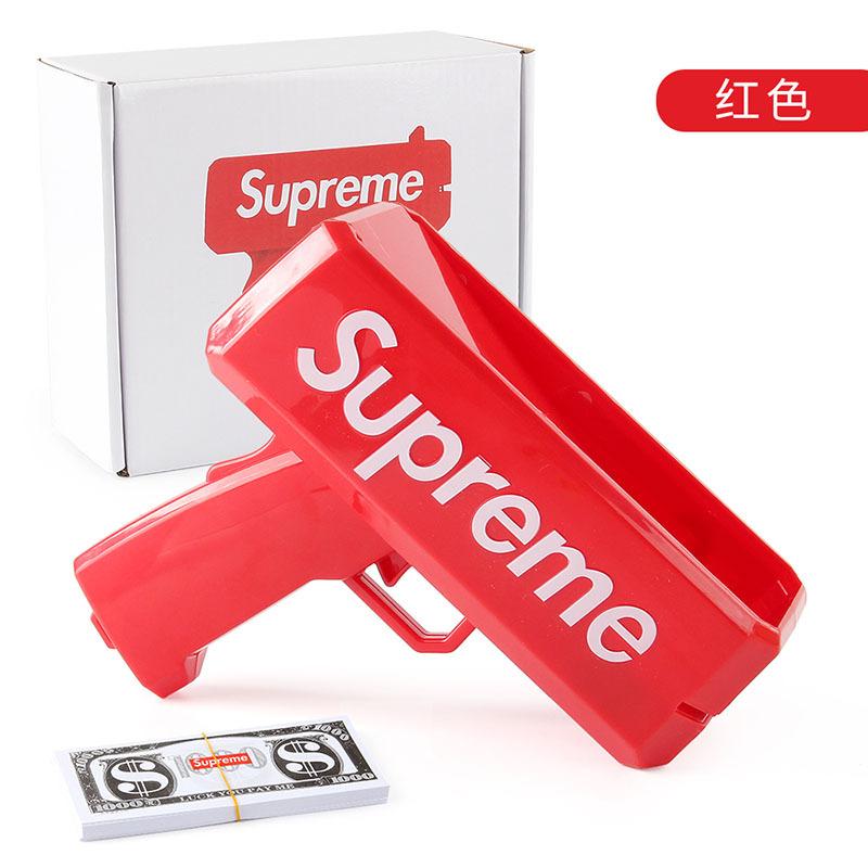 New Fantastic Electric Spray Money Gun Money Gun Dollar Spray Money Gun Shoot Money Spit Money Gun Toy
