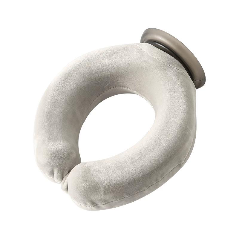 U-Shaped Hot Water Bag for Shoulder and Neck Heat Therapy, Specialized for Cervical Spine Protection, Thickened and Explosion-Proof, Water-Filled