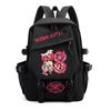 Hazbin Hotel Anime Cosplay Backpack Students School Bag Cartoon Bookbag Laptop Travel Rucksack Outdoor Kids Gifts
