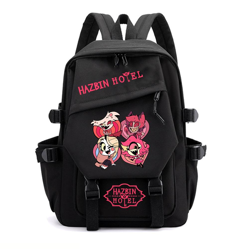 Hazbin Hotel Anime Cosplay Rugzak Studenten Schooltas Cartoon Boekentas Laptop Reizen Rugzak Buiten Kinderen Cadeaus