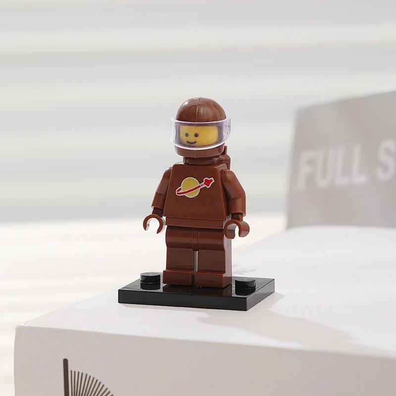 Rymdfart Astronaut Barn Pedagogisk Montering Minifigur Leksaker