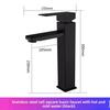Stainless Steel Bathroom Sink Faucet For Home Use