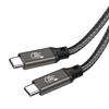 LpoieJun 1m Thunderbolt 4 Compatible USB 4 Cable PD240W Fast Video Thunderbolt 3 and Backward Compatible Thunderbolt 4 Cable Compatible with Game and