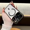 Suitable for IPhone 17 Magnetic Phone Case with Large Window Apple 16 Full Package Lens Shockproof 15 Promax Protective Case