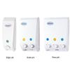 Ruivo Wall-Mounted Triple Soap and Sanitizer Dispenser for Home & Hotel Showers
