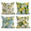 Summer Lemon Pattern Pillow Sofa Decorative Pillow Cover Home Decoration 1PC Decorative Cushion Pillow Cover Polyester Cushion C