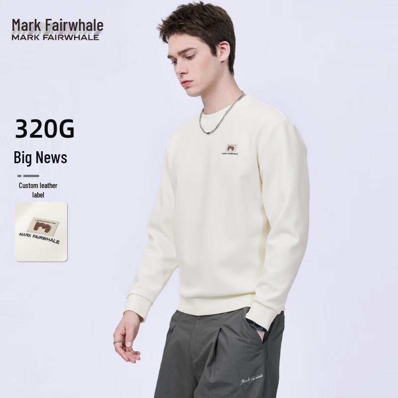 Mark Fairwhale Embroidered Casual Crewneck Sweatshirt