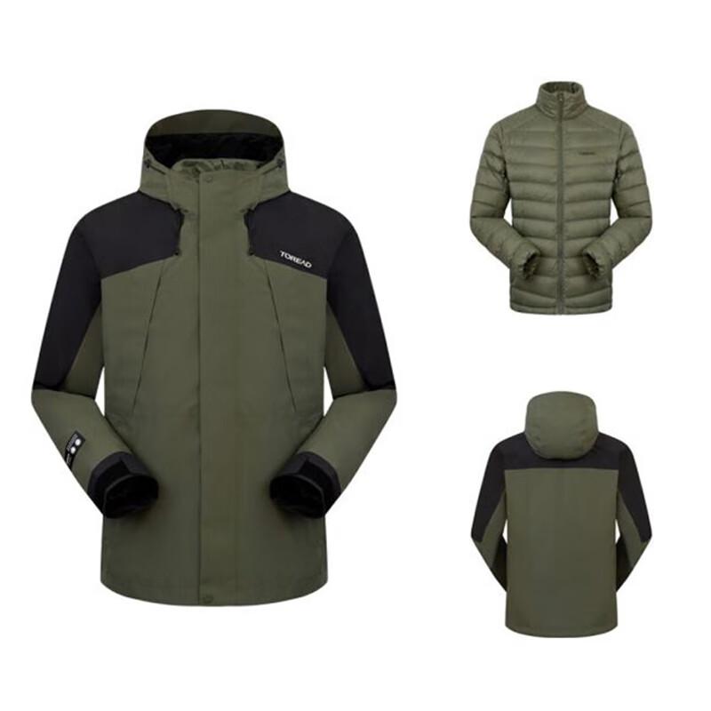 Куртка TOREAD 3-в-1 с пуховой подстежкой TAWWBM90758 S
