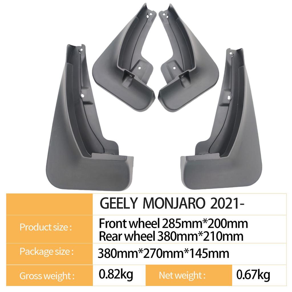 Custom Mudguard for Chery Xingyue MONJARO L 2021