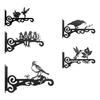 Iron Plant Hook Wall Mounted Hangers Holders Hook For Porch Lanterns Wind Spinner Hanging Basket Displays Decorations