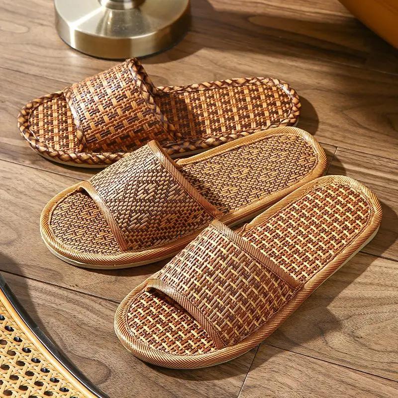 Fashion Indoor Shoes Pvc House Flat Sandals Man Slippers for Men Walk Around Home Casual Adult Comfortable Designer Luxury 2025 Style