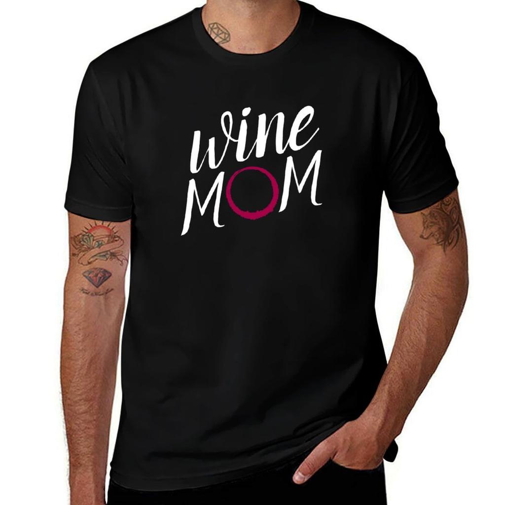 Wine Mom Tshirt Christmas Theme Tee Top