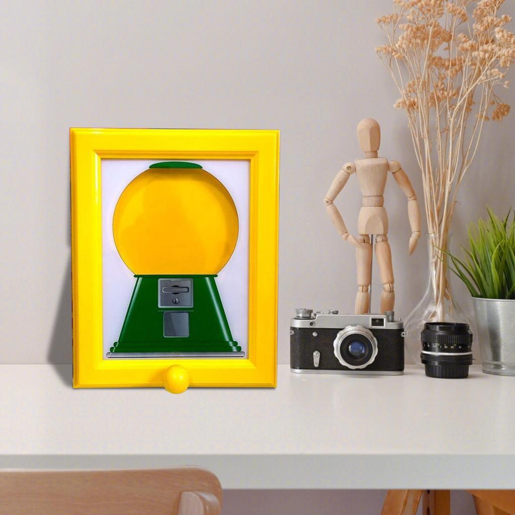 Creative Wall Mount Handys Candy Dispenser Picture Frame Dust-proof Moisture-proof Hanging Handys Candy Frame Display