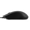 Green House Wired Mouse with Silent Buttons for Quiet Black Clicks, (GH-MUDQOA-BK)