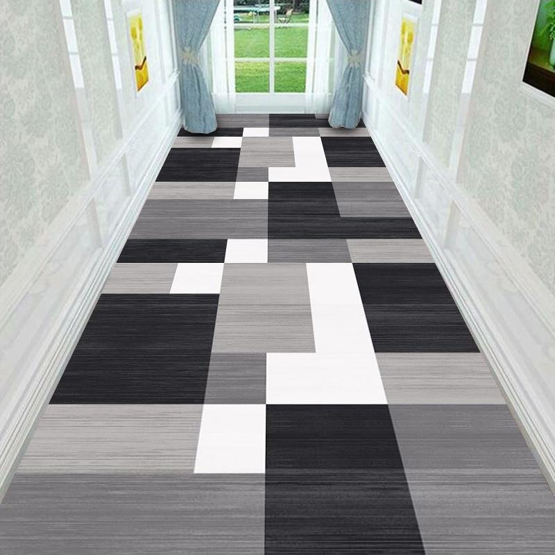 Washable Hallway Runner Rugs, Non-Slip Low-Pile Soft Kitchen Rug Runner Laundry Room Rug, Vintage Throw Entry Foyer Mat for Entrance Living Room