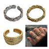 Elegant Gold and Silver Stackable Rings Set for Women 14K Gold Plated with Zirconia Portable for Everyday Wear