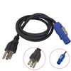 3Pin 1.2M Power Plug Power Connect Cable For Stage Light Led Beam Par Can Moving Head Dmx512 Light Event Show