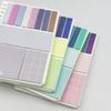 Portable Refillable Notepads Colorful Adhesive Index Label for Student Office Workers Note Taking Office School Supplies