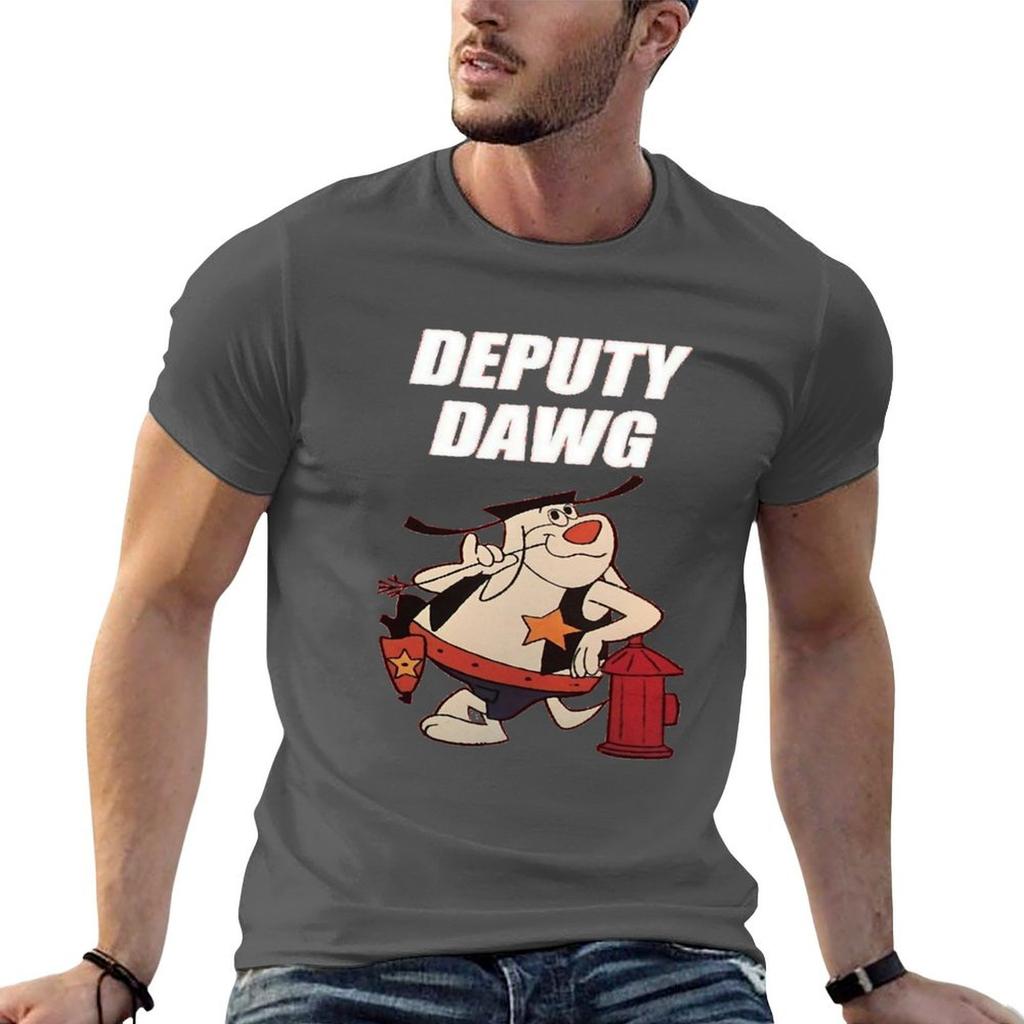 Deputy Dawg Cartoon T-Shirt Urban Style Print T-Shirt