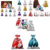 Adorable Large Christmas Gift Bag Set With Ribbon Perfect For Holiday Candy Storage And Wrapping Needs