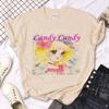 Candy Candy T-shirts Women Short Sleeve Graphic Manga Anime T Shirt Girl Anime Japanese Clothes Summer T Shirt