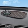 Car Anti Slip Pad Car Phone Holder with Night Glow Number Display Rotatable Dashboard Mount for Most Cars