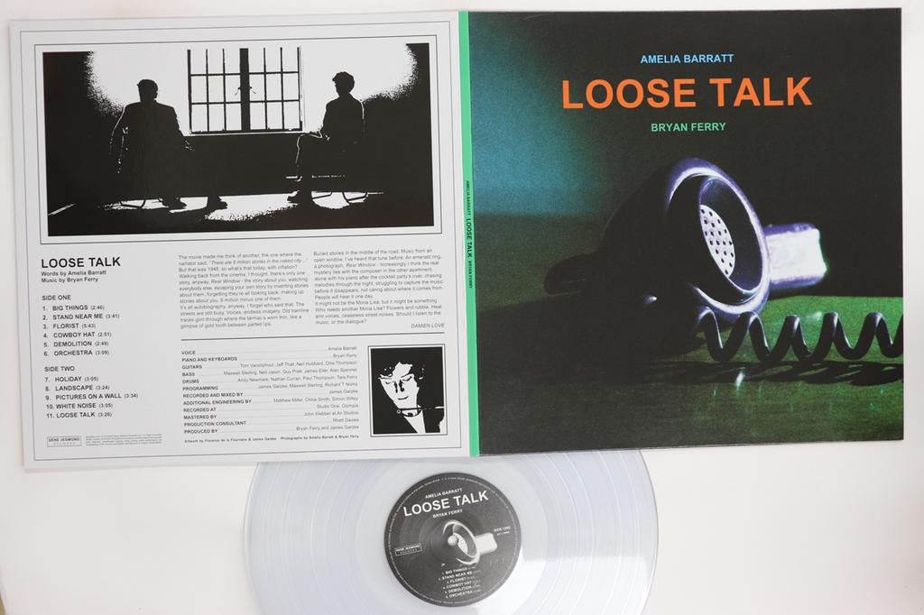 LP Record AMELIA BARRATT BRYAN FERRY  Loose Talk MSRBFABCLEVIN DENE JESMOND 2025 UK Rock Used