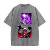Gojo Satoru Ryomen Sukuna Jujutsu Kaisen Graphic T Shirt Men Women Cotton Tshirts Vintage Washed Tee Harajuku Oversized T-shirt