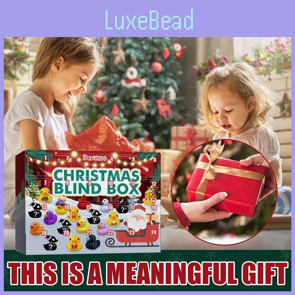 Unique Christmas Themed Rubber Ducks Advent Calendar For Kids