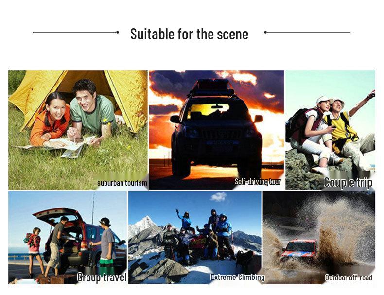 Prostorný luxusní kempingový stan pro více osob: Dva pokoje, obytný prostor, pro 4, 8 nebo 10 osob, silný voděodolný design