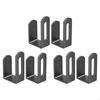 Pot Lid Organizer, holeKitchen Storage Rack, MultiPurpose Holder Gray 1 Pair