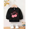 European Size Cute Printed Pattern Baby Unisex Comfortable and Simple Round Neck Hoodie