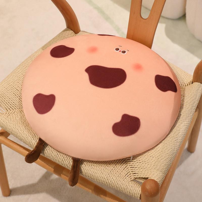 

Non-Toxic Creative Cookies Bread Plush Seat Cushion Soft Food Pillows Stuffed Doll Toys Children Birthday Room Decor New Year Gift 40cm