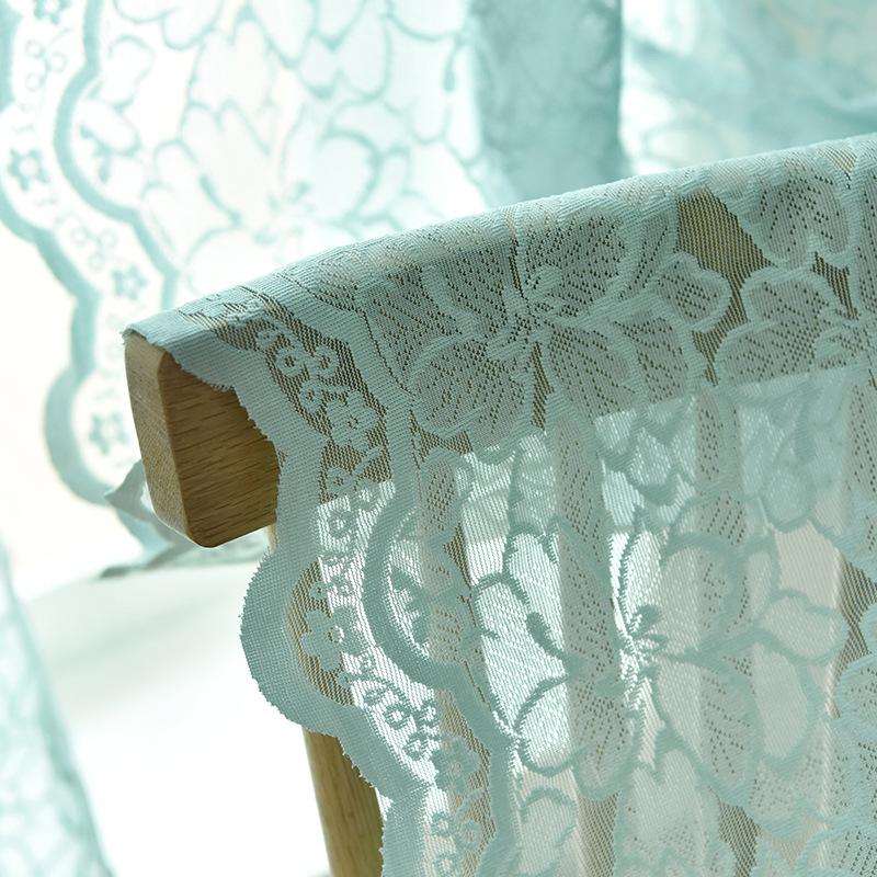 Lace Curtain Finished Screen Curtain, Coffee Shop Hotel Finished Window Screen
