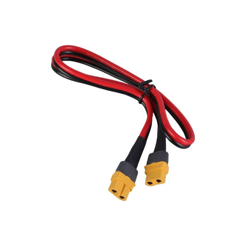 

1 шт. XT60 Роз єм мама до роз єму мама Подовжувальний кабель Провід Силіконовий дріт 12AWG Силіконовий дріт для RC Акумулятор Двигун 1