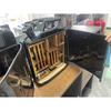 Mini Bar with Wooden Rack for Home Canister Bar Father's Day Gift Custom 20L Black Matte Fuel Metal Jerry Can