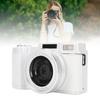 5K Digital Camera 64MP 18X Zooming 3 Inch   Screen WiFi Beauty Camera with LED Fill Light for Selfies Travel
