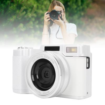 5K Digital Camera 64MP 18X Zooming 3 Inch Screen WiFi Buty Camera with LED Fill Light for Selfies Travel