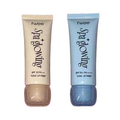 Spa Glowing UV Tone-Up Prep 35ml (Semi Dewy/Wet Dewy)