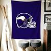 Minnesota Vikings Duvar Gobleni Estetik Duvar Askısı Baskılı Kumaş Battaniye Yatak Odası Oturma Odası Ev Dekorasyonu için Dekoratif Goblenler