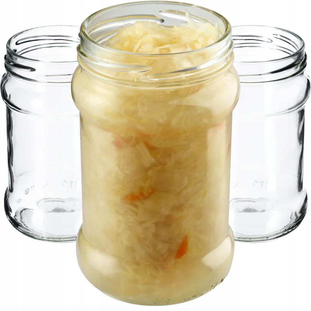 KADAX 10x Jars For Preserves 315ml Jar Glass Jar Jam Honey Juices Wecks