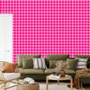 Pink Purple Checkered Wallpaper, Purple Background for Living Room and Bedroom 50x1000